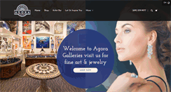 Desktop Screenshot of agoragalleries.com